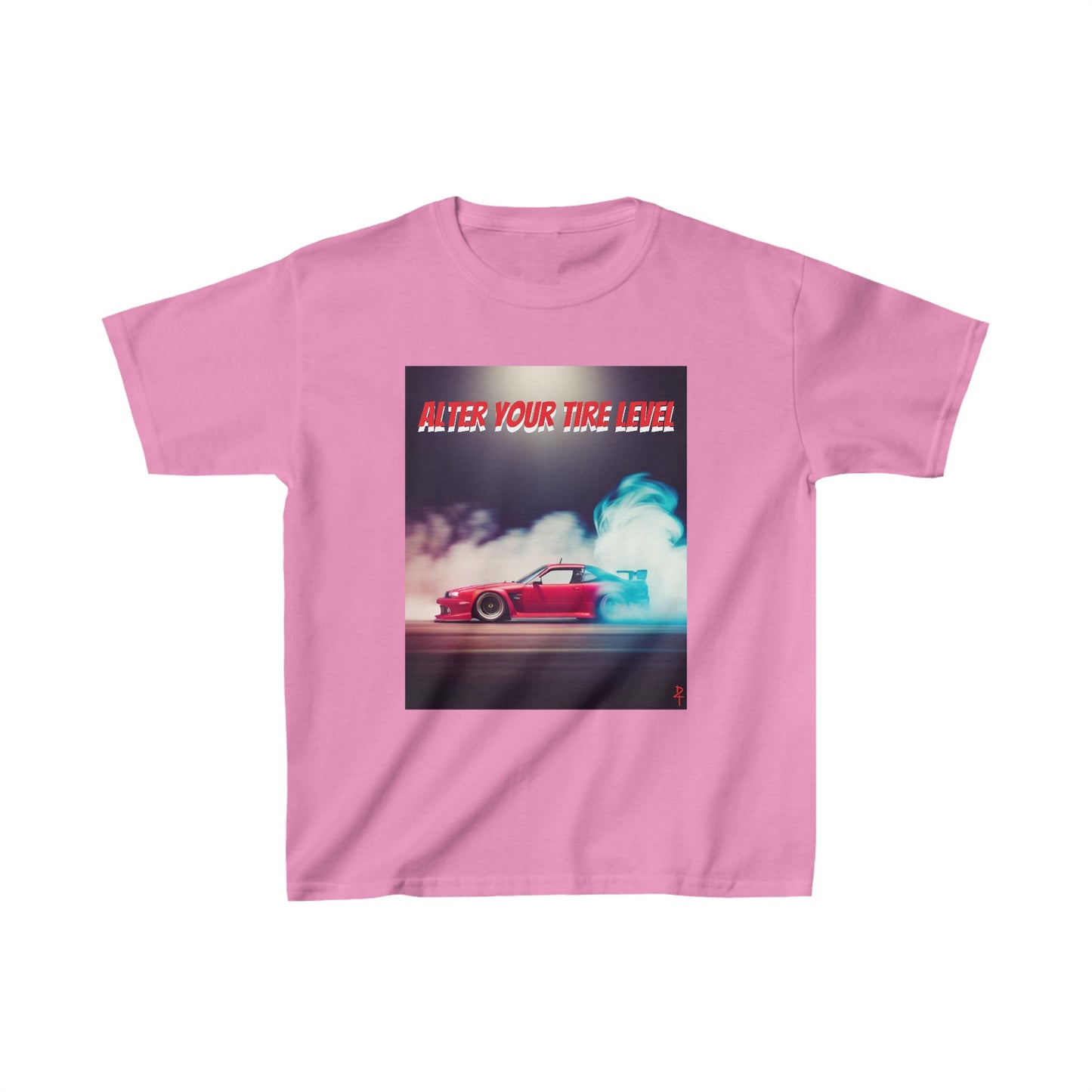 RED ALTER YOUR TIRE LEVEL Kids Heavy Cotton™ Tee