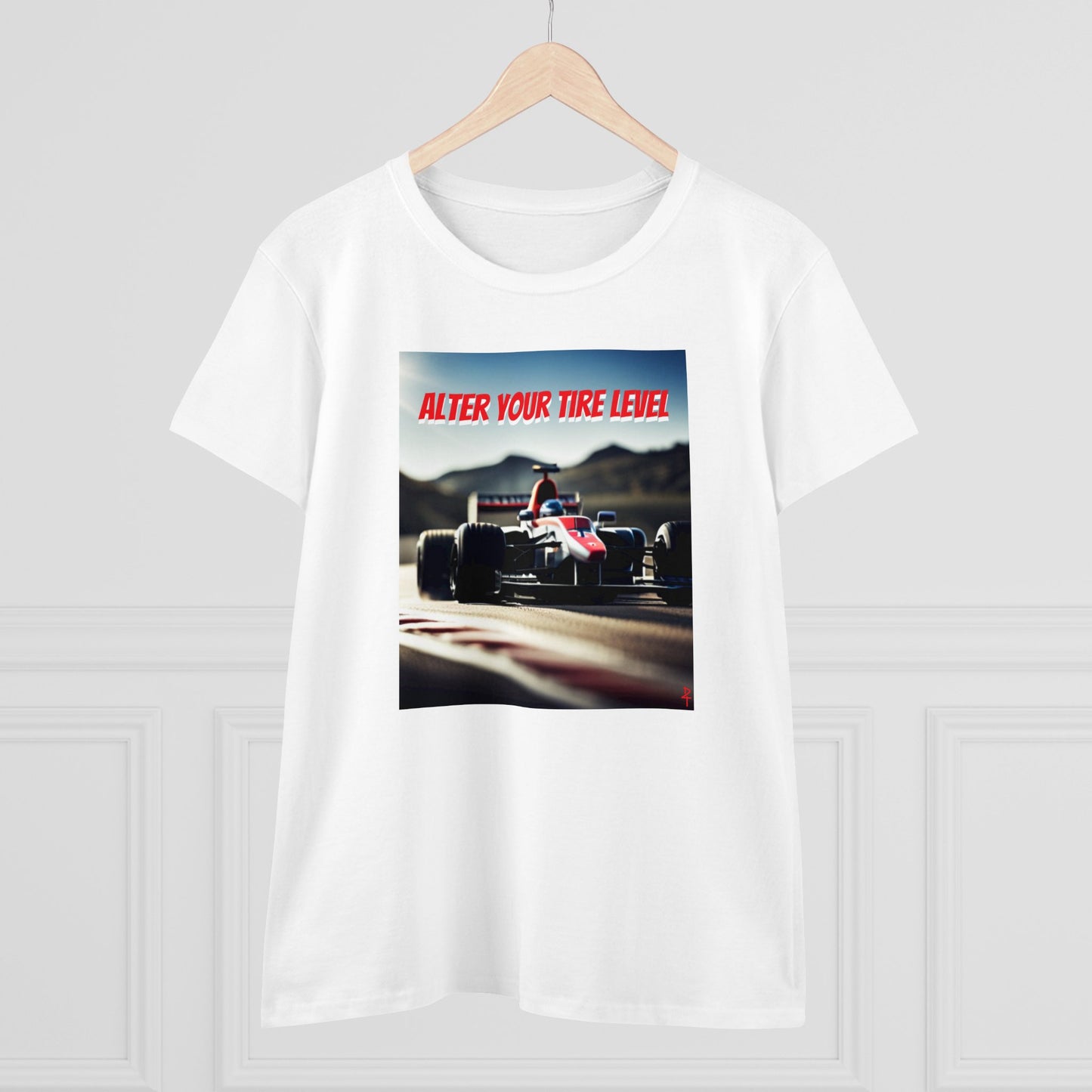 RED ALTER YOUR TIRE LEVEL WOMENS TEE